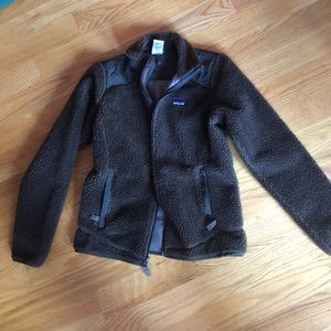 Patagonia brown zip up